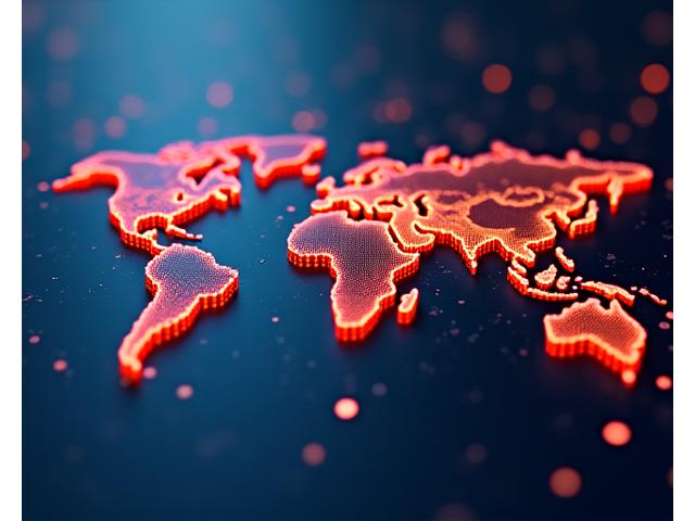 Global oyun sunucusu altyapı diyagramı, düşük gecikme ve yüksek performans gösteren bir ağ yapısı.